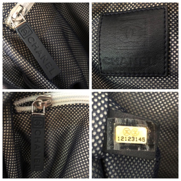 Chanel Large Navy Classic Tote Bag - Picture 15 of 16